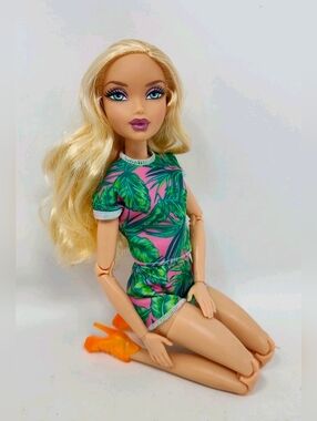 Mattel Barbie My Scene Rebel Style Kennedy Doll Blonde Customized Made to Move